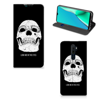 Mobiel BookCase OPPO A5 (2020) | A9 (2020) Skull Eyes - thumbnail