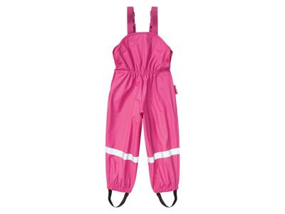 Playshoes Peuters meisjes / jongens regen-tuinbroek met reflectoren (Roze, 110/116)