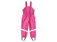 Playshoes Peuters meisjes / jongens regen-tuinbroek met reflectoren (Roze, 110/116) - thumbnail