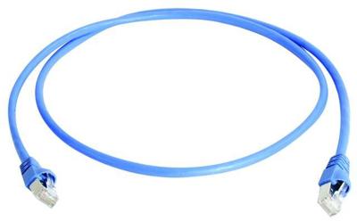 Telegärtner 100008646 RJ45 Netwerkkabel, patchkabel CAT 6A S/FTP 5.00 m Blauw Vlambestendig, Snagless, Vlambestendig, Halogeenvrij, UL gecertificeerd 1 stuk(s)