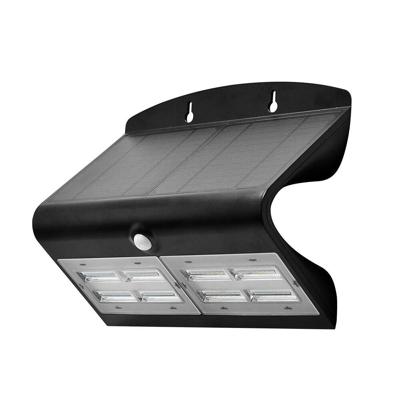V-TAC 8279 VT-767-7-B Wandspot op zonne-energie met bewegingsmelder LED LED 7.00 W Zwart