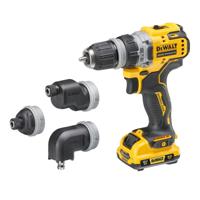 DeWALT DCD703L2T Multi-head accu schroefboormachine 12V XR 3.0Ah in TSTAK - thumbnail
