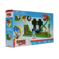 Sonic Speedway Zone Speelset Inclusief 6,5 Cm Figuur - thumbnail