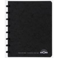 Atoma meetingbook, ft A5, zwart, geruit 5mm - thumbnail