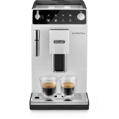 De'Longhi Autentica ETAM 29.513.WB Automatische koffiemachine met cappuccino stoommondstuk, 15 bar, wit