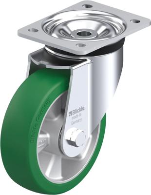 Blickle LK-ALST 160K Zwenkwiel Wieldiameter: 160 mm Draagvermogen (max.): 580 kg 1 stuk(s)