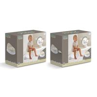 Dolu My First WC Leerpotje Beige/Zand - thumbnail