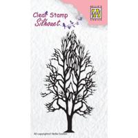 Nellie's Choice • silhouet clear stempels tree-2 - thumbnail
