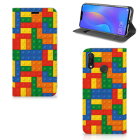 Huawei P Smart Plus | Hoesje met Magneet | Blokken - thumbnail