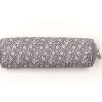 Polochon Kussen - TODAY - CHARME - Donkergrijze Capucine Print - 45 x 15 cm - thumbnail