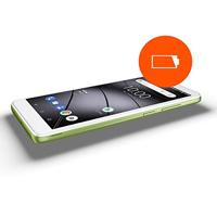 Gigaset GS100 Beginners-Smartphone, Zonder Abonnement, 5,5 inch HD+ Scherm, 8 GB Geheugen, Android Oreo 8.1 Go, Citroengroen - thumbnail