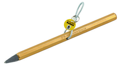 Bahco Puntbeitel | met metalen draadlus | achtkant schacht | koperen afwerking | 300 mm - TAH3739-300