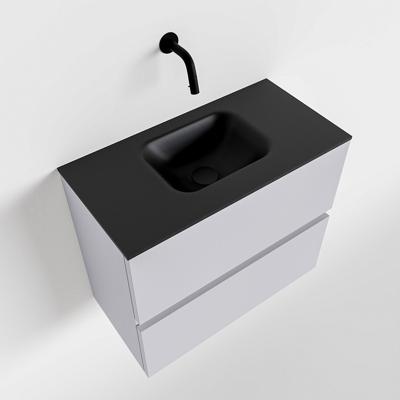 MONDIAZ ADA 60cm toiletmeubel cale. LEX wastafel urban midden zonder kraangat