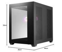 FSP CMT380 Midi Tower Black - thumbnail