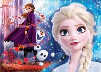 Clementoni puzzel disney frozen 2, 2x60st. - thumbnail