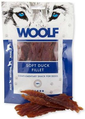 WOOLF Zachte Eendenfilet - hondensnack - 100 g
