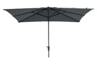 Parasol Syros Luxe Vierkant 280x280cm - Grijs - thumbnail