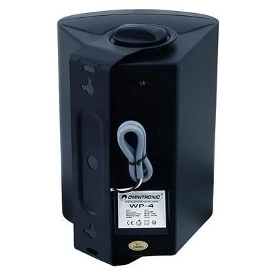 Omnitronic WP-4S PA-wandluidspreker 20 W Zwart 1 stuk(s)