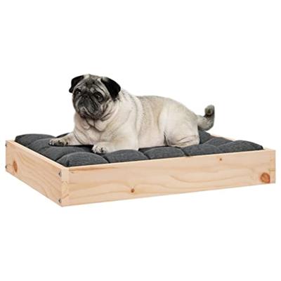 VidaXL Hondenmand 61,5x49x9 cm massief grenenhout