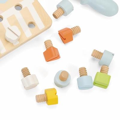 Classic World world houten schroefbord coordinatie spel, 27dlg.