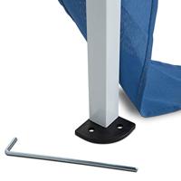 Easy Up - Vouwtent - Paviljoen - Partytent blauw 3x6 mtr - thumbnail