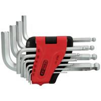 KS Tools 151.4740 Inbus Haakse schroevendraaierset 1/16 inch, 5/64 inch, 3/32 inch, 1/8 inch, 5/32 inch, 3/16 inch, 7/32 inch, 1/4 inch, 5/16 inch, 3/8 inch - thumbnail
