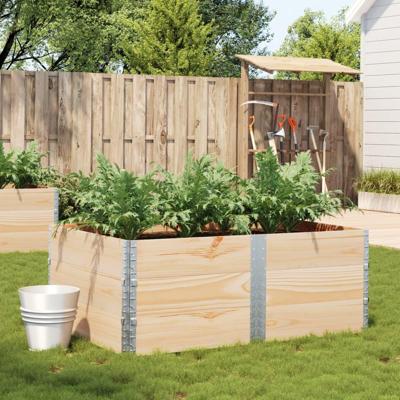 Plantenbak 150x100 cm massief grenenhout