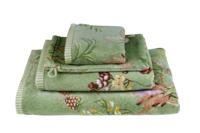 Pip Studio Pip Studio Secret Garden handdoek Groen 55x100 cm - thumbnail