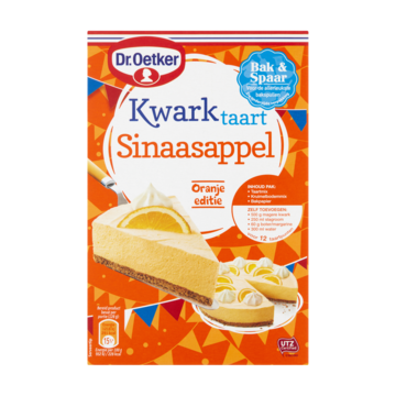 Dr. Oetker Kwarktaart Sinaasappel Oranje 420g bij Jumbo