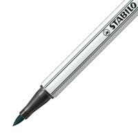 Brushstift stabilo pen 68/63 aardegroen | 10 stuks - thumbnail