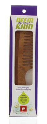 Neem houten kam handvat grof