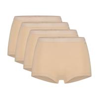 Ten Cate Basics Organic Cotton Stretch Short 4-pack Beige-XXL - thumbnail
