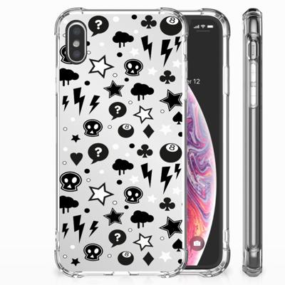 Extreme Case Apple iPhone Xs Max Silver Punk Extreme Case Apple iPhone Xs Max Silver Punk