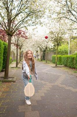 BS Toys houten padel rackets, 3dlg.
