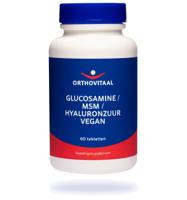 OrthoVitaal Glucosamine / MSM / Hyaluronzuur vegan 60 Tabletten - thumbnail