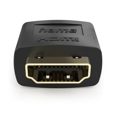 Hama HDMI-Adapter Koppeling 8K Zwart Hama HDMI-Adapter Koppeling 8K Zwart
