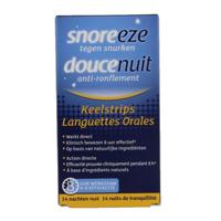 Snoreeze Anti snurk keelstrips 14 Stuks - thumbnail