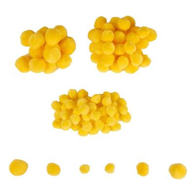 Colorations - mini pompons geel, 100st. Colorations - mini pompons geel, 100st.