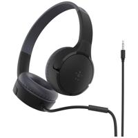 Belkin SoundForm Mini On Ear headset Kabel Zwart Volumebegrenzing - thumbnail