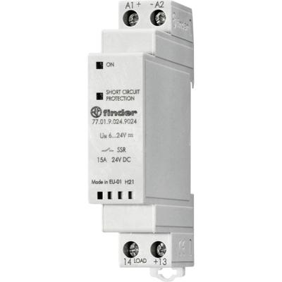 Finder Halfgeleiderrelais 77.01.9.024.8050 5 A Schakelspanning (max.): 265 V/AC Schakelend bij overbelasting 1 stuk(s)