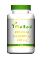 Elvitum Premium Magnesium 200mg Tabletten - thumbnail