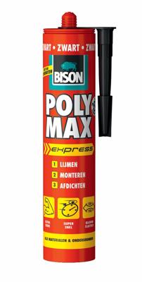 Bison poly max express zwart