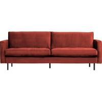 WOOOD Bank 'Rodeo' Classic 2,5-zits, Velvet, kleur Chestnut - thumbnail