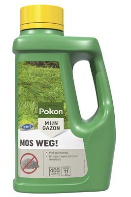 Pokon mos weg strooibus 400 gram