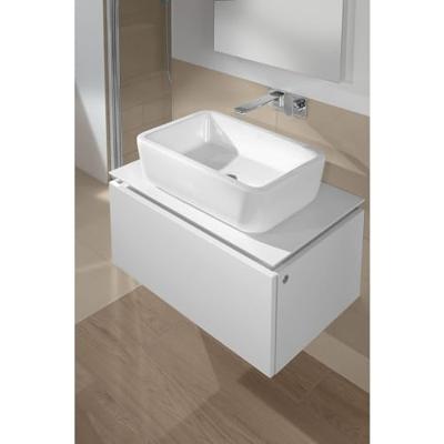 Villeroy & Boch Architectura waskom 45x45x15.5cm - Rond met overloopgat Wit Alpin glans Ceramic 5a254501