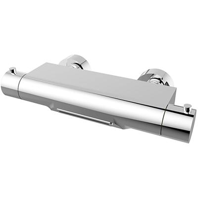 Wiesbaden Style Chroom Thermostatische Badmengkraan met Watervalfunctie