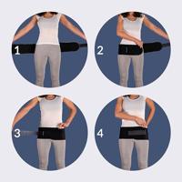 Band La Matrone PHYSIOMAT zwart - thumbnail