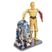 Metal Earth Star Wars Set C-3PO + R2D2 Metalen bouwpakket - thumbnail