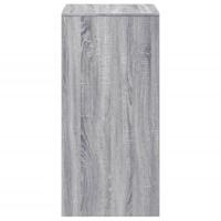 Bartafel 51x50x103,5 cm bewerkt hout grijs sonoma eikenkleurig - thumbnail