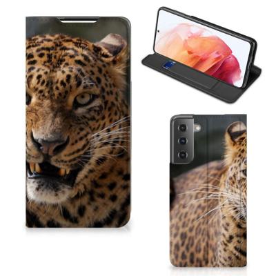 Samsung Galaxy S21 | Hoesje maken | Luipaard Samsung Galaxy S21 | Hoesje maken | Luipaard